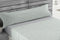 Set beddengoed Alexandra House Living Iber Blauw Bed van 160 4 Onderdelen
