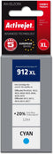 Activejet AH-912CRX - Inktcartridge - Vervanging HP 912XL - 990 pagina's - blauw