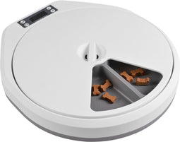 Duvo+ Automatische Voerbak - 5 maaltijden per dag - Voor droog en natvoer