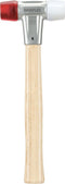 Halder 3968025 Baseplex Hamer - Nylon/Celluloseacetaat - Hout - 215gr - 25mm