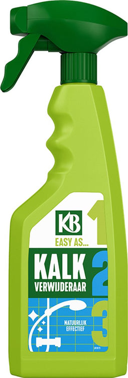 KB Kalk Verwijderaar Spray - 500ml - Badkamer reiniger - Kalkverwijderaar - Kalkreiniger - Antikalk spray
