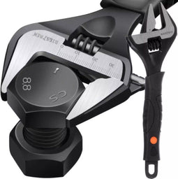 Bigstren Verstelbare Moersleutel - 0-35 mm - Carbon Staal - Ergonomische TPR Handgreep