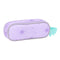 Pennenetui met 2 vakken Frozen Spirit Lila 21 x 8 x 6 cm