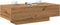 vidaXL - Salontafel - 100x49,5x31 - cm - bewerkt - hout - artisanaal - eikenkleur