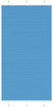 vidaXL - Plissé - rolgordijn - 110x200cm - stofbreedte - 109,4cm - polyester - blauw