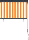 vidaXL-Rolgordijn-voor-buiten-100x250-cm-wit-en-oranje