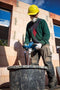 Scheppach PM1400 - Beton- en verfmixer - 1400W - Variabele snelheid tot 760 r/min - Incl. 1x rechte verfgarde & 1x mengstaaf
