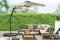 Feel Home - Grote zweefparasol - 3 Meter - Taupe