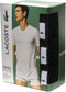 Lacoste Heren 3-pack T-shirt - Regular fit - Zwart (3-pack)