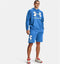 Men’s Hoodie Under Armour Rival Big Logo Blue