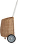 Olli Ella - Rotan Original Luggy - Natural - Mandje Op Wielen