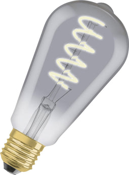 OSRAM LED lamp - Lampvoet: E27 - Warm comfortlicht - 18-- K - 5 W - helder - Vintage 19-6 LED