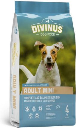 Voer Divinus Mini Volwassen Vlees 4 Kg