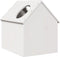 vidaXL - Kattenhuis - 41x50x50 - cm - massief - grenenhout - wit