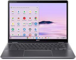 Acer Chromebook Plus Spin 514 - 2-in-1 - 14" Full HD touchscreen - 256GB opslag - 8GB RAM - Intel Core 3 100U