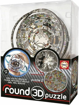 Puzzel Educa Round 3D