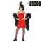 Th3 Party Kostuums - Kinderen Charleston - Rood - Maat 5-6 Jaar