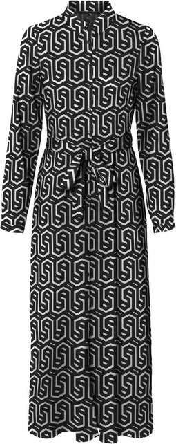 VERO MODA VMCIFA - Jurk - Midi met riem en knoopsluiting - Maat L