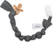 Snoozebaby Speenkoord - Fopspeenkoord biologisch katoen - Veilig bevestigingsclip - Dark Green