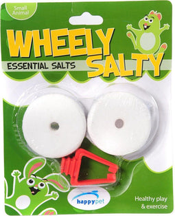 Happy Pet Wheely Liksteen Zout 5x5x2 cm