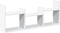 vidaXL - Wandkast - 100x18x40 - cm - bewerkt - hout - wit