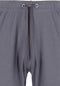 Schiesser Heren Pyjama - Lange broek - Serafinokraag met knoopsluiting - Antraciet
