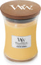 WoodWick Hourglass Medium Geurkaars - Seaside Mimosa - 60 branduren
