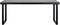 Richmond Interiors Eettafel Beaumont 200 (Black)