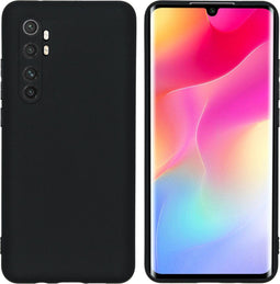 iMoshion Hoesje Geschikt voor Xiaomi Mi Note 10 Lite Hoesje Siliconen - iMoshion Color Backcover - Zwart