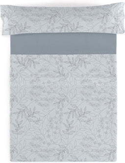 Set beddengoed Alexandra House Living Circe Staalgrijs Bed van 150 3 Onderdelen