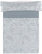 Set beddengoed Alexandra House Living Circe Staalgrijs Bed van 150 3 Onderdelen
