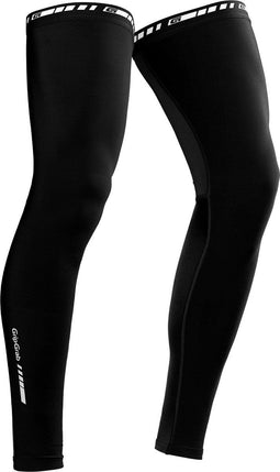 GripGrab Light Leg Warmers - Tussenseizoen Beenstukken - Ademend UV-bescherming - Zwart - Maat M