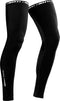 GripGrab Light Leg Warmers - Tussenseizoen Beenstukken - Ademend UV-bescherming - Zwart - Maat M