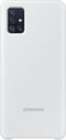 Samsung Silicone Cover - Back Cover - Bescherming tegen krassen en stoten - Zilver