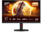 AOC U27G4R - Gaming Monitor - 4K UHD @160 Hz en FHD @320 Hz - Zwart