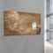 Sigel glasmagneetbord - Artverum - 91x46cm - brons - SI-GL267