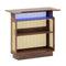 Coast Bartafel - Keukeneilandtafel - RGB LED-Verlichting - Bruin/Naturel - 120 x 55 x 110 cm