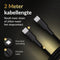 Surge USB C naar USB C kabel - 100W - 2 Meter - Gepantserd met 15% Kevlar