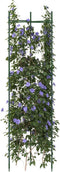 vidaXL - Tomatenkooien - 4 - st - 116 - cm - staal - en - polypropeen