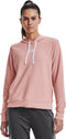 Women’s Hoodie Under Armour Rival Terry Pink