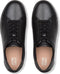 FitFlop Rally - Lage Sneakers - Leren - Zwart (41)