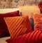 Dutch Decor GIDI - Kussenhoes velvet 45x45 cm Merlot - rood - met rits