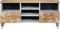 vidaXL - Tv-meubel - 100x33,5x46 - cm - massief - mangohout