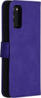 iMoshion Hoesje Geschikt voor Samsung Galaxy S20 Hoesje Met Pasjeshouder - iMoshion Uitneembare 2-in-1 Luxe Bookcase - Paars