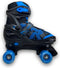Roces - Quaddy 3.0 - Rolschaatsen - Kinderen - Zwart - Blauw - 26-29