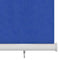 vidaXL - Rolgordijn - voor - buiten - 180x230 - cm - HDPE - blauw
