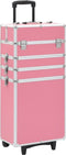 vidaXL - Make-up - trolley - aluminium - zilverkleurig