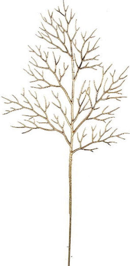 Kunsttak spray goud, 57 cm