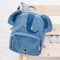 Trixie Mrs. Elephant - Rugzak - Waterafstotend - 31 x 10 x 23 cm - Blauw