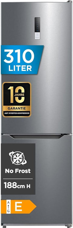 Midea MDRB424FGE02OA - Koelvriescombinatie - 310L - No Frost - RVS